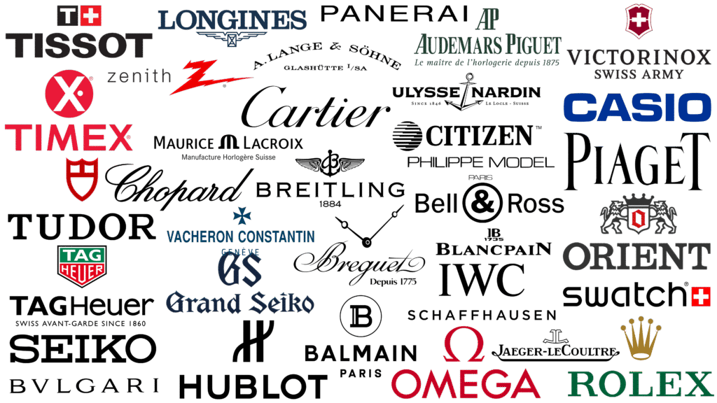 Watch Brand Logos